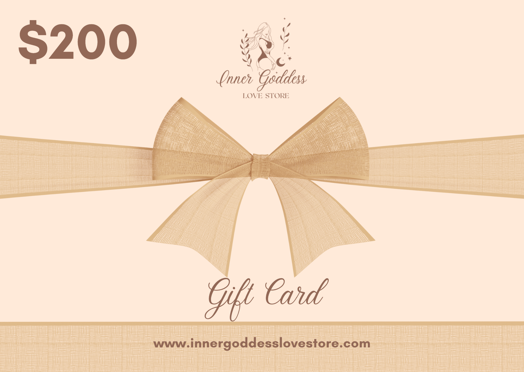 Inner Goddess Love Gift Card